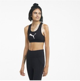 Resim Puma Mid Impact 4keeps Bra Kadın Siyah Sporcu Sütyeni Siyah 