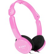 Resim Lemestar Kubıte T-111 3.5mm Kablolu Kulaküstü Kulaklık Katlanabilir Spor Seyahat Müzik Oy 