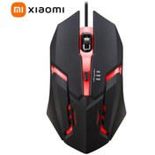 Resim Xiaomi Fare Spor Led Işıklı Arkadan Aydınlatmalı Usb Kablolu Oyun Faresi Black Diğer 
