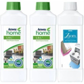 Resim Amway Home Amway Loc Çok Amaçlı Temizleyici 2 Adet + Zoom Konsantre Sprey Temizleyici 