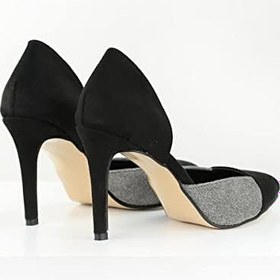 Resim Mio Gusto Brien Gri Süet Stiletto 