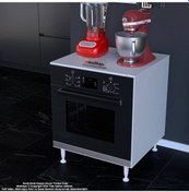 Resim Modilayn Oscar Ankastre Fırın Mutfak Robot Dolabı Mutfak Dolabı 