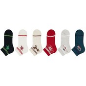 Resim Veraye socks 6'lı Yeni Yıl Temalı Erkek Bebek Çorabı 