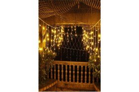 Resim Magic Hobby Dekoratif Saçak LED Işık Ip Perde Sarkıt Yılbaşı Süs Işık 