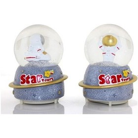 Resim Kar Küresi Işıklı Müzikli 13 Cm 