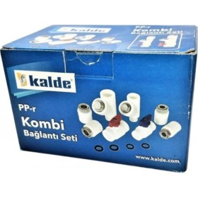 Resim Kalde Pp-R Kombi Bağlantı Seti – Dayanıklı ve Kolay Montajlı Tesisat Bağlantı Aparatı 