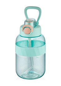 Resim Shotay Pipetli Su Matarası Tritan Turkuaz 1000ml 