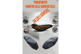 Resim PROOFMOTO VOLTA APX-5 Konfor Sele ve Yağmurluk Kılıf 