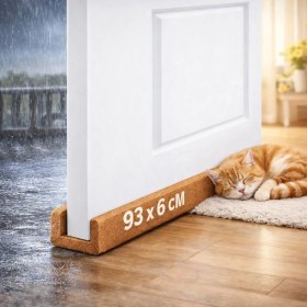 Resim Baffhome 3ADET Kapı Altı Rüzgar Önleyici Isı Yalıtım Süngeri Soguk Rüzgar Önleyici 