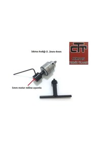 Resim 5 Mm Motor Miline Uygun El Matkabı Konik Mandren O.3Mm-4Mm 