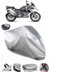 Resim CoverPlus Bmw R 1200 GS ARKA ÇANTA UYUMLU SU GEÇİRMEZ MOTOSİKLET BRANDASI 