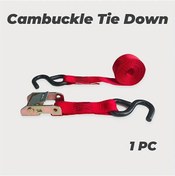Resim Tongdashop Kırmızı 1 Adet 118 İnç Polyester Bagaj Kayak Bisiklet Bağlama Kayışı 