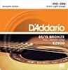 Resim D'Addario EZ900 Extra Light 10-50 Akustik Gitar Teli 