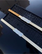 Resim OTOMOR AKSESUAR BBS Gold Altın Plakalık 2'li Oto Araba Aksesuar 