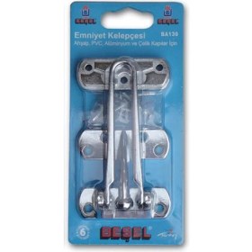 Resim Başel Kapı Emniyet Kelepçesi Krom 