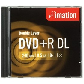 Resim Imation DVD+R 8.5 GB 8X Double Layer İnce Kutulu 10 Adet 