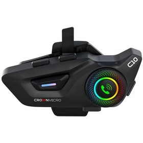 Resim Crown Micro C10 Motosiklet Kask İnterkom Seti 