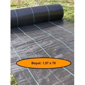 Resim NetBazaars Jut Zemin Kaplama Malzemesi, Çim Çıkarmaz, 1,57X70 Metre 