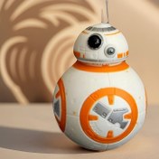 Resim STAR WARS BB-8 Droid Koleksiyon Figürü - Turuncu ve Beyaz Tasarım, Dayanıklı Ev Ofis Dekoru, Yetişkinler & Hayranlar için Doğum Günü Hediyesi 18+, Uzay Temalı, Detaylı İşçilik 