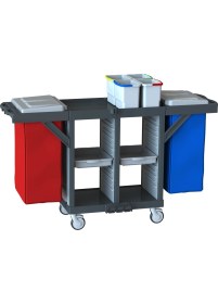 Resim Star Makina Staff H 1502 Housekeeping Arabası 