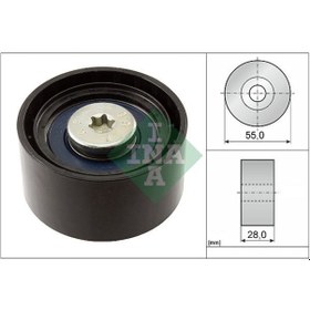 Resim INA 532055610 Gergi Rulmani ( BMW N47 / E60-E70-E90-F10 ) 11287800562 (WA723191) 