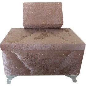 Resim Duru Çeyiz Sandıkları Ecem Çeyiz Sandığı Pembe 
