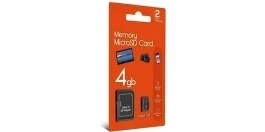 Resim Belirtilmemiş Crt 4 GB Micro SD Hafıza Kartı Siyah Adaptör Dahil Telefon Kamera Tablet İçin Uyumlu 