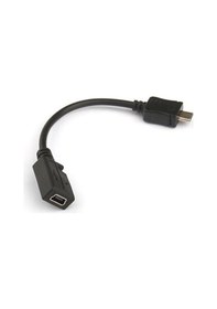 Resim Mini usb micro usb çevirici kablolu 5 pin mini usb micro usb çevirici 