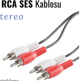 Resim IRENIS 2 RCA Ses (Audio) Kablosu 1,5 Metre 