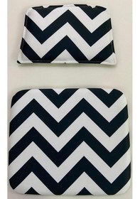 Resim Knsz minder seti 1 li zng&mğr&uslu aldo kumaş tel bar sandalyesi oturma ve sırt minderi set 