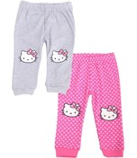 Resim OTARZSENİN Kız Bebek Pembe Hellokitty Lisanslı 2'li Pijama Alt 