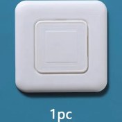 Resim Dashanshop Bölmeli Beyaz Klimalık Dekoratif Panel Çeşitli Duvar Boyutları İçin 