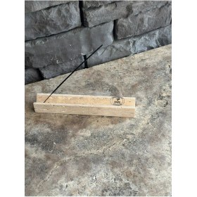 Resim Traverten Doğal Taş Tütsülük 24X4X3CM 