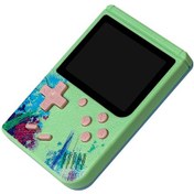 Resim Springsun Taşınabilir Konsolu G50 3.0 İnç Tam Renkli Ekran El Oyun Konsolu 500 Retro Oyun Taşınabilir Oyun Konsolu 350ma Sapsız Yeşil 