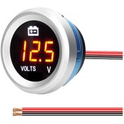 Resim Maiyame Oto Ve Motosiklet İçin 9-35v Hassas Dijital Voltmetre - Hızlı Ve Sabit Akım Ölçümü 