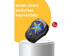 Resim Marsilyan Dijital Göstergeli Evrensel Telefon Soğutma Fanı 