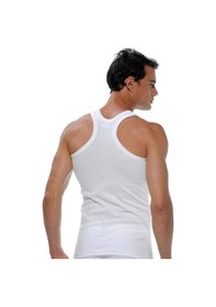 Resim 12 Adet Beyaz Renk Ribana Sporcu Atlet Beyaz 