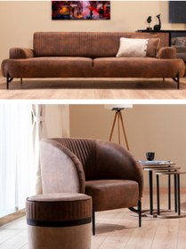 Resim MOBETTO Cross Koltuk Takımı 3+1 