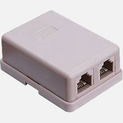 Resim Tek-iş RJ-11 2 Çıkışlı Tek Hat Telefon Buatı 