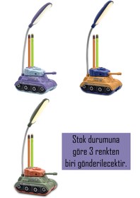 Resim Genel Markalar Masa Lambası Kalemlikli Çocuk Masa Lambası Gece Lambası Çocuklar İçin Gece Lambası 