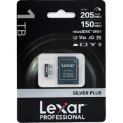 Resim Lexar 1tb 205MB/150MB Sılver Plus Mıcro Sd Hafıza Kartı 