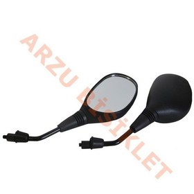 Resim Motosiklet Ayna Sağ - Sol Takım 10Mm Scooter - Cub (Cup) - Cg (449117436) 