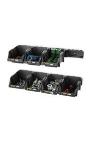 Resim mano S-10-Set 8Li Duvar Tipi Avadanlık Seti Siyah 