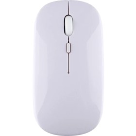 Resim Jingyi Kablosuz Bluetooth Fare Taşınabilir Sihirli Sessiz Ergonomik Fareler Dizüstü iPad Tablet Dizüstü Cep Telefonu Ofis Oyun Faresi (Yurt Dışından) 