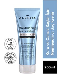 Resim Alerma kuru ve cansız saçlar için nemlendirici sülfatsız saç kremi 200 ml 
