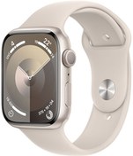 Resim Apple Watch Series 9 GPS 45 MM Alüminyum Kasa S/M Akıllı Saat (Apple Türkiye Garantili) 