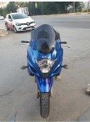 Resim Motocam Suzuki Gsx 650 F Siperlik Ön Cam 2008 2012 Model 40cm Siyah Renkli 4mm 