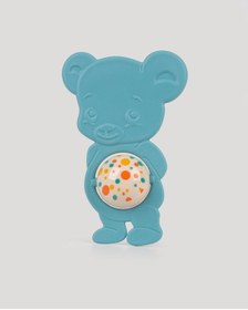 Resim Sevimli Ayıcık Diş Kaşıyıcı Çıngırak - Turkuaz 