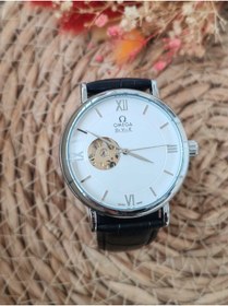Resim Omega otomatik deri kordon erkek kol saati 