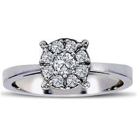 Resim Lova 1,80 Karat Tektaş Görünümlü Pırlanta Yüzük - 1060072 